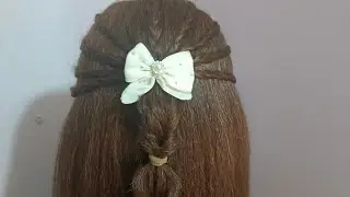 Nice ! Very easy beautiful hairstyle for girls//Cute hairstyle for long hair//Hair style girl simple
