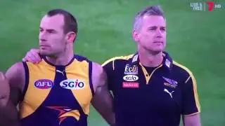 AFL Finals 2016 - Australian National Anthem (West Coast Eagles vs Western Bulldogs)