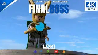Lego Marvel's Avengers &bull; Final Boss &bull; Loki [PS4 PRO] 4K 60 FPS