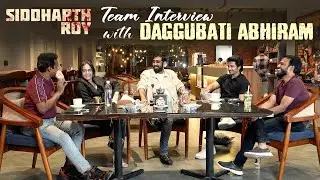 Deepak Saroj&rsquo;s Siddharth Roy Movie Team interview Hosted by Daggubati Abhiram | Telugu Vox News