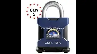 Представляем навесной замок Squire SS65S с высокой степенью защиты и открытой дужкой