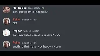 Discord Mods when an e girl joins the server... Beluga