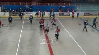 Blackhawks vs. Jaguars - Period 1 (07/29/12) Ball Hockey (Western Regionals 