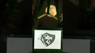 Lion logo @uniquecraftgallery59 #speedart #shorts