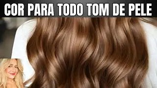 ESSA COR DE CABELO COMBINA COM TODO TOM DE PELE E COMO COBRIR CABELOS BRANCOS