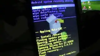 How To Install Clockwork Recovery Mode On Galaxy Ace