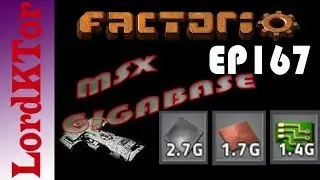 Factorio 0.16 MSX GigaBase EP167: New Processing Unit Stack!