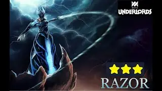 ★★★ Razor | 7 Mages | Incredible ComeBack!!! | Dota Underlord | Standard | 4th_Ulquiorra