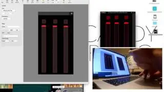 USING A VIRTUAL IOS LIGHT DESK TO CONTROL MADMAPPER   With TouchOSC HD