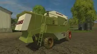 Обзор мода - Claas Dominator 86 SL - FS15