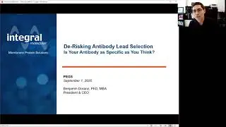 De-Risking Antibody Lead Selection:&nbsp;Is your antibody as specific as you think? by Ben Doranz, PhD