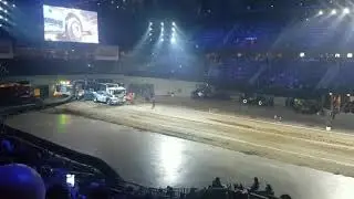 Tractor pulling Rotterdam Ahoy 2018 Blue Legend