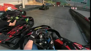 zu dritt durch die Kurve!