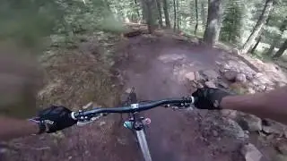 Three Sisters mountain biking - Evergreen, CO