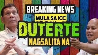 ▪️May mensahe si former President Rodrigo Duterte mula sa ICC 