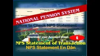 NPS/6.NPS Transaction Statement/National Pension System/Statement En D&acirc;n/New Pension Scheme