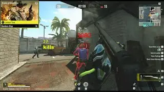 blood strike/Trinity of death fire mode gameplay - 27 kill use ing shotgun 5000 + damage