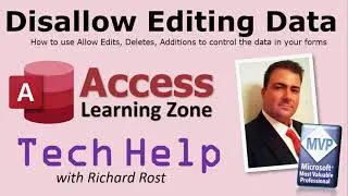 Microsoft Access Disallow Editing Data TechHelp - Allow Edits, Allow Deletions, Admin Form