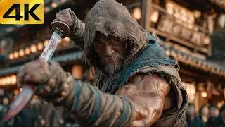 【4K】Classic Action Movie: Bullied Laughed at His Antique Sword, Until He Drew It and Destroyed Them!