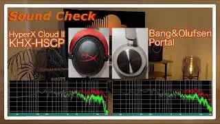 HyperX Cloud II KHX-HSCP vs Bang & Olufsen Portal [headphones Sound Comparison ヘッドホン音比較]