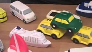 Promotional Transport  Shaped Stress Balls