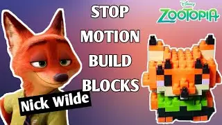 MERAKIT NANO BLOCKS NICK WILDE   ZOOTOPIE   titToy