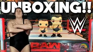 UNBOXING WWE Funko POP! Andre The Giant MEGA Action Figure Toy Review!!