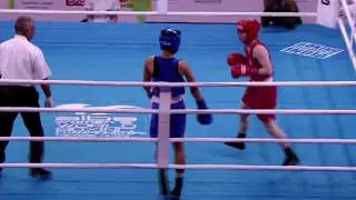 Ellie Scotney (England) Vs. Ssu-Ting Lin (Taipei) - 2018 World Championships preliminary rounds 57kg