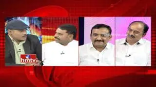 Debate On TRS Vs TDP | Political Parties Start Operation Akarsh | HMTV Left and Right | Part 3