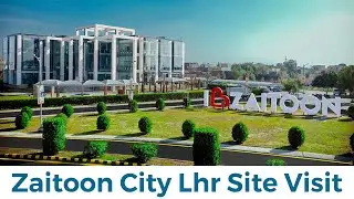 Zaitoon City Lahore Site Visit - Plots Available on Installments