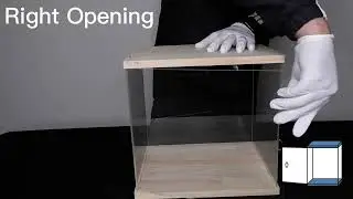 HANYEE Acrylic Display Case with LED Light - Assemble Instruction