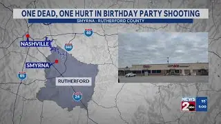 1 dead, 1 injured after shooting at birthday party in Smyrna