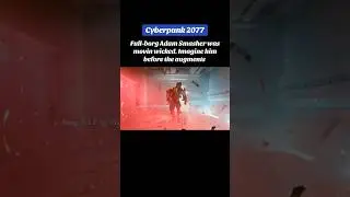 Full-borg Adam Smasher was movin wicked. Imagine him without the augments #cyberpunk2077 #gaming