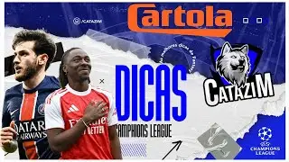 DICAS PARA CHAMPIONS LEAGUE NO CARTOLA RODADA 05🇪🇺🎩