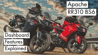 2020 TVS Apache RR 310 BS6 SMART INSTRUMENT CONSOLE Explained | Trishit Saha