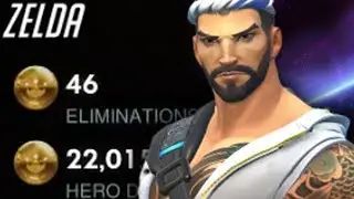 WHEN WRAXU PICKS HANZO! 46 ELIMS! 22k DMG! [ OVERWATCH SEASON 17 TOP 500 ]
