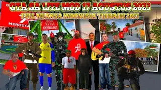 GTA SA LITE MOD 17 AGUSTUS 2023 FULL NUANSA INDONESIA TERBARU