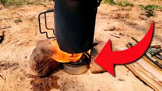 DIY Pocket Stove for Under $5 | Timed Water Boiling Test
