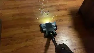 Ryobi ONE + HP Brushless Dual Roller Stick Vacuum Cheerio￼ Test