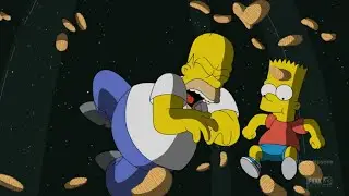 The simpsons do'h scene
