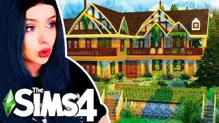 Abandoned, Overgrown Mansion // SIMS 4 SPEED BUILD