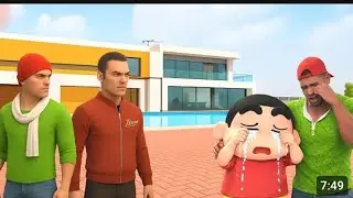 Shinchan & Jacky Remove Jack House 😭💥 Indian Theft Aura Simulator 🔥😱