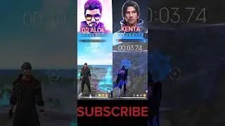 DJ ALOK VS KENTA CARACTERS ABILITY FREE FIRE #shorts##iramo