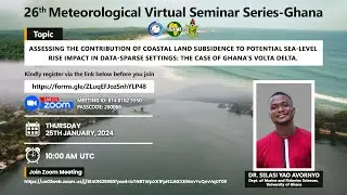 ASSESSING THE CONTRIBUTION OF COASTAL LAND SUBSIDENCE TO SEA-LEVEL RISE IMPACT : GHANA’S VOLTA DELTA
