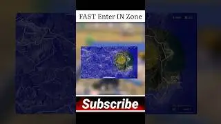 FASTEST ENTRY INTO BLUE ZONE IN BGMI #shorts