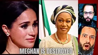 Watch How Nigerian First Lady Roasts Meghan Markle In Public - Wait for the Clap from the Audience
