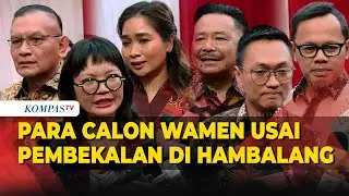 [FULL] Stella Christie hingga Otto Hasibuan usai Pembekalan Calon Wamen Prabowo-Gibran di Hambalang