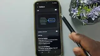 Как отключить TalkBack на Samsung Galaxy A16 5G | Отключение специальных возможностей