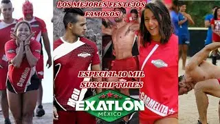 ⚡🔥Los Mejores Festejos De Famosos Exatlon México /Especial 10Mil Suscriptores 2020🔥⚡