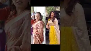 Rani Mukerji and Bhayshree Both are wearing Saree #bollywood #shorts